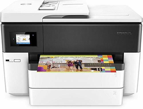 HP OfficeJet Pro 7740 széles formátumú többfunkciós nyomtató vezeték nélküli nyomtatással, készen áll az Amazon Dash utánpótlására (G5J38A)