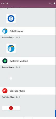 Widget za razgovor za Android 12