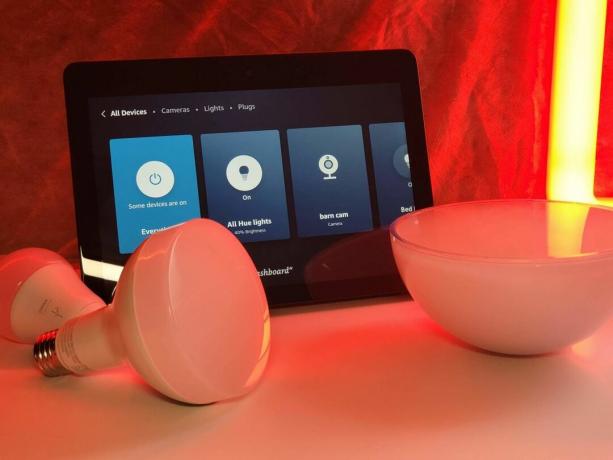 Amazon Echo Show Smart Lights-levensstijl