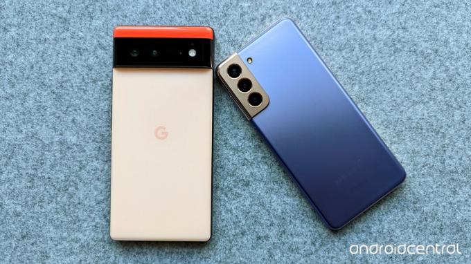 Google Pixel 6 срещу Galaxy S21