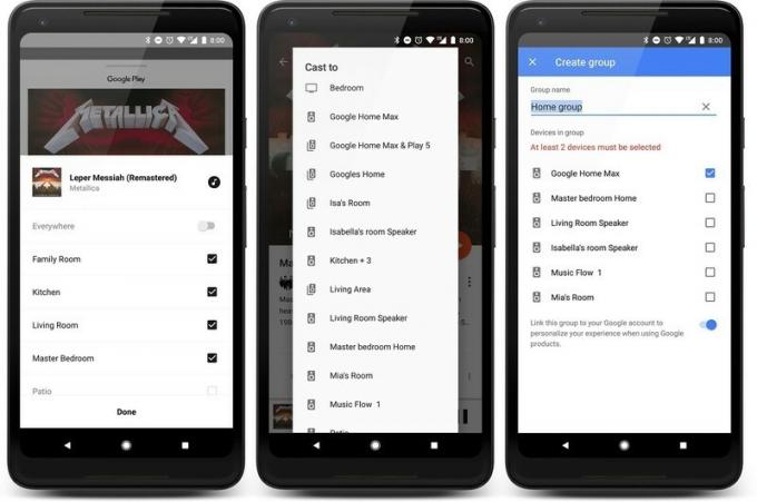Sonos ve Google Home'da hoparlörleri değiştirme