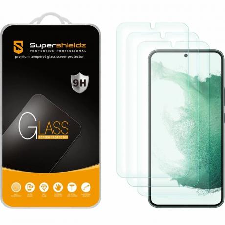 Supershieldz Samsung Galaxy S23 Plus rūdīta stikla ekrāna aizsargplēve 3 iepakojumā