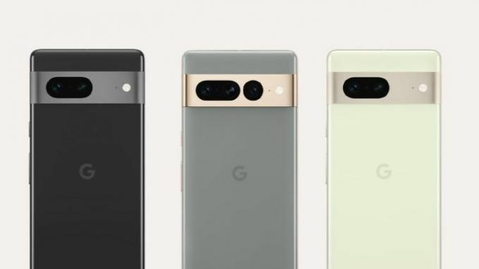 Google Pixel 7 sorozat színei
