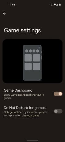 Dasbor Game Android 12 Cara
