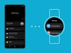 Naujoji „Wear OS“ pirmiausia ateina į kitą „Samsung“ „Galaxy Watch“