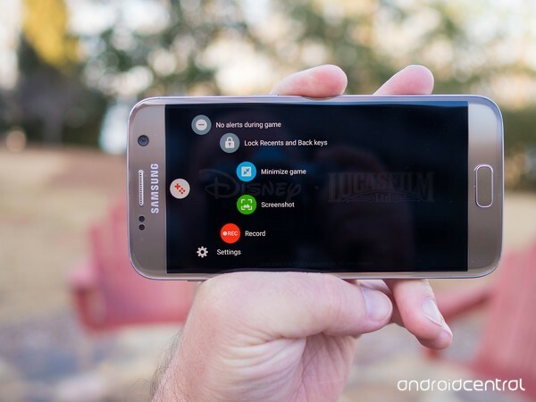 Žaidimų paleidimo priemonė „Galaxy S7“