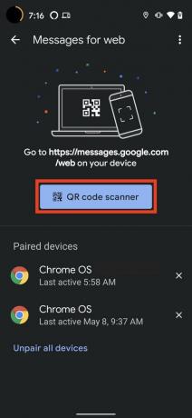 A Google Messages telefon használata