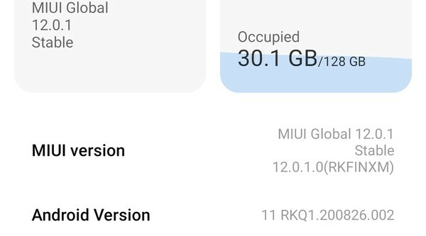هاتف Redmi Note 10 Pro Max MIUI 12