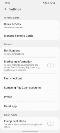 Disattivazione degli annunci personalizzati su un telefono Samsung