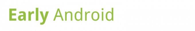 Tidlig Android