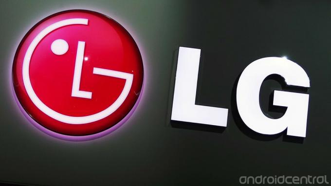 LG stand banner