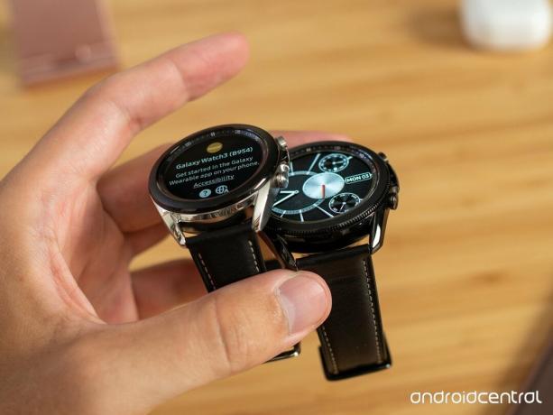 Galaxy Watch 3 les deux tailles