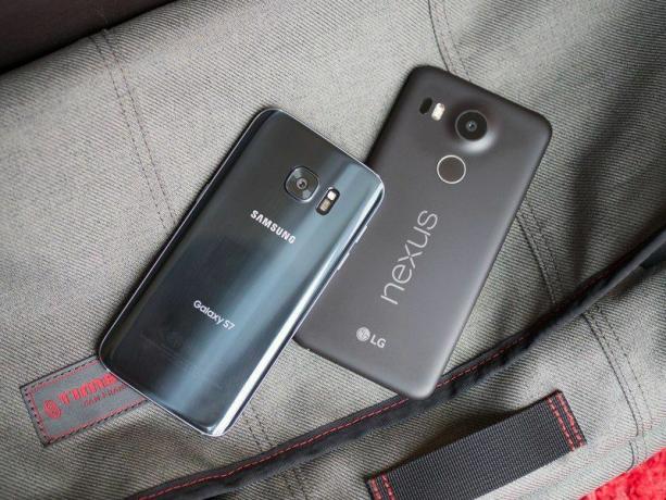 Samsung Galaxy S7 kontra Nexus 5X