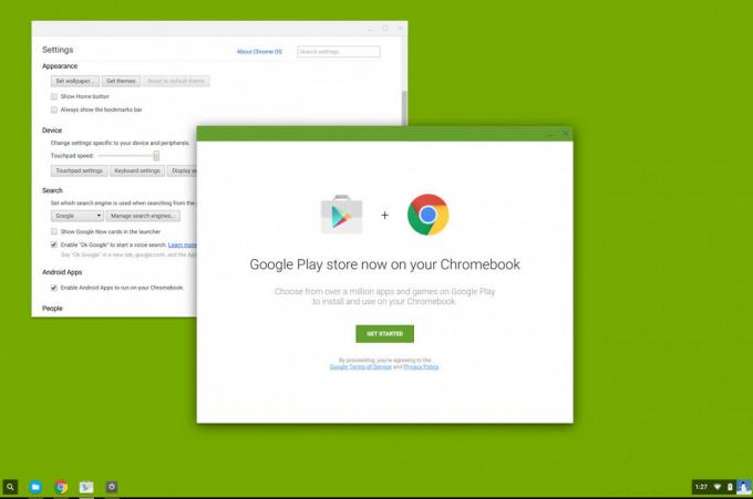 Chrome'daki Android uygulamaları