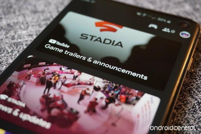 Stadia spēles treileris un paziņojumi Android
