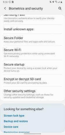 Блокировка контактов Samsung One UI 4