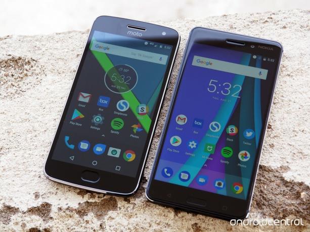 Nokia 6 vs. Moto G5 Plus