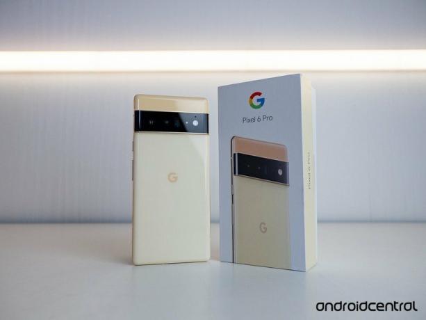 Google Pixel 6 Pro con scatola