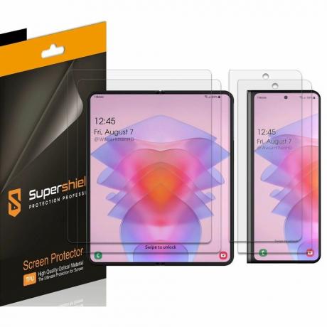 Supershieldz Samsung Galaxy Z Fold 4 TPU képernyővédő fólia (2 csomag)