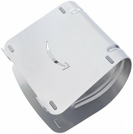 AmazonBasics Skrivebordstativ til bærbar computer i metal - Sølv, 6-pak