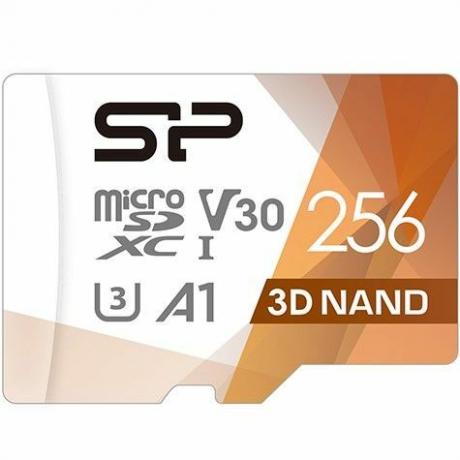 כרטיס MicroSD בנפח 256GB Silicon Power