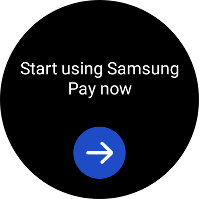 Configuration de la Galaxy Watch 4 Samsung Pay