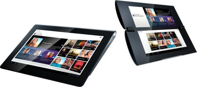 Sony Tablet S in Tablet P