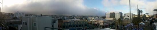 Droid 2 panorama över San Francisco