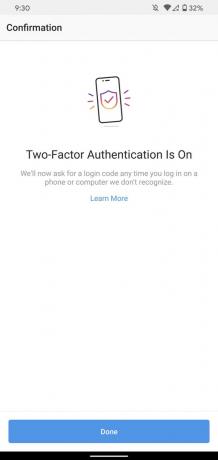 Divfaktoru autentifikācijas iestatīšana lietotnē Instagram