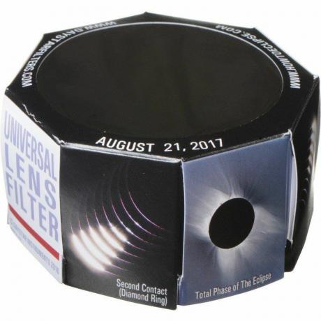 filtro de cámara de visión solar