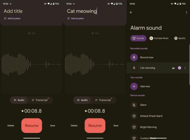 כיצד להקליט ולהתאים אישית את צלילי השעון המעורר שלך ב-Android ב-Pixel