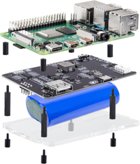 SunFounder Raspberry Pi UPS-strømforsyning med batteri: $29,99