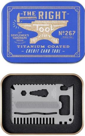 Gentlemen's Hardware Titanium Finish Kreditkarten-Tool