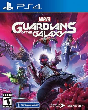 Guardians Of The Galaxy Box Arte Ps