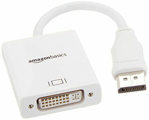 Adattatore DisplayPort a DVI di AmazonBasics - Confezione da 10