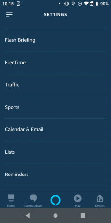 Alexa app sports 1
