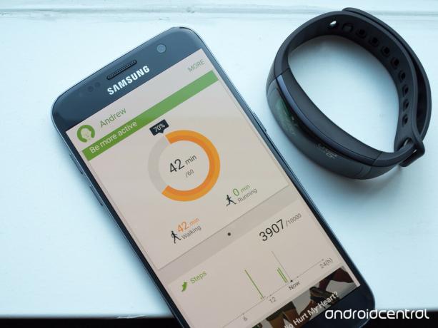 Samsung Gear Fit 2 in Galaxy S7