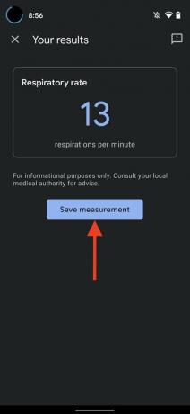 Hoe de ademhalingsfrequentie te meten Google Fit 7