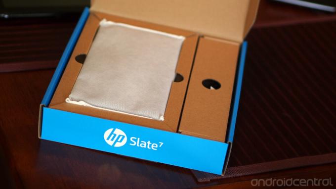 HP Slate 7 csomagolás