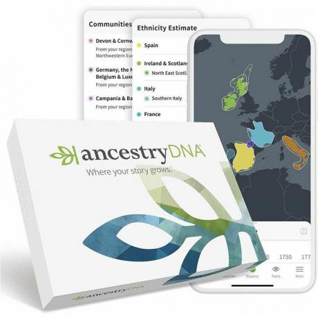 AncestryDNA आनुवंशिक परीक्षण