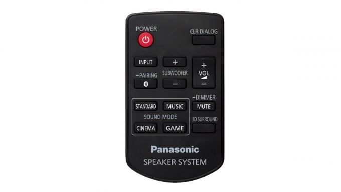 Panasonic SoundSlayer מרחוק לדקלם