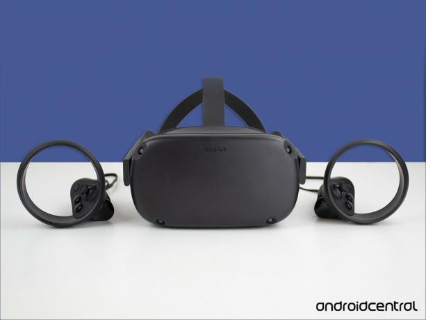Oculus Quest blauwe achtergrond