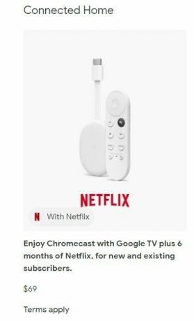 Chromecast mit Google Tv Promo