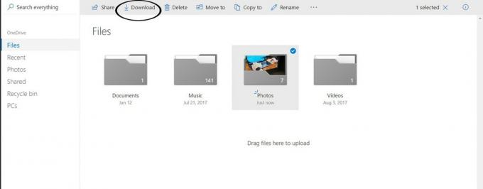 Файлове на OneDrive