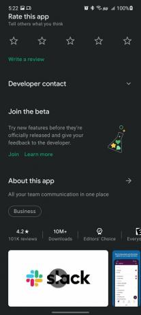 Beitritt zu einer Google Play App Beta