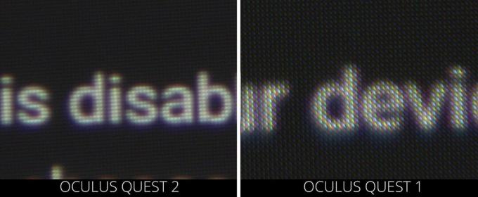 Quest 1 vs 2 écrans Fermer