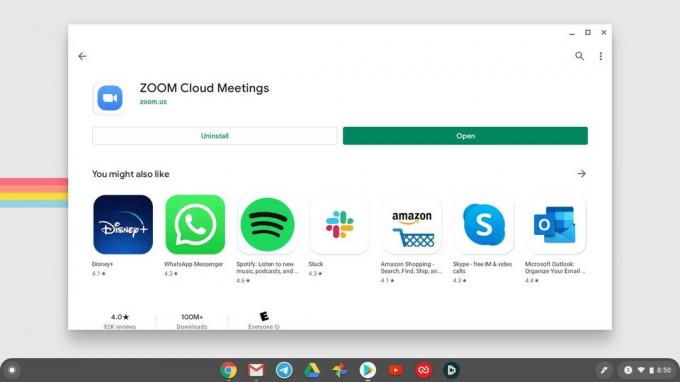 Zoom aplikacja Chromebook na Androida 2