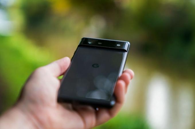 Google Pixel 6-Kameraleiste breit