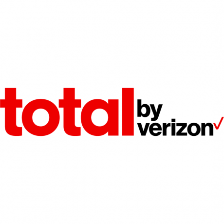 The Total by Verizon iz logotipa TracFone