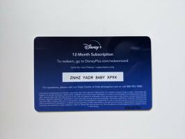 Kaip užsiregistruoti „Disney Plus“ naudojant prenumeratos kortelę